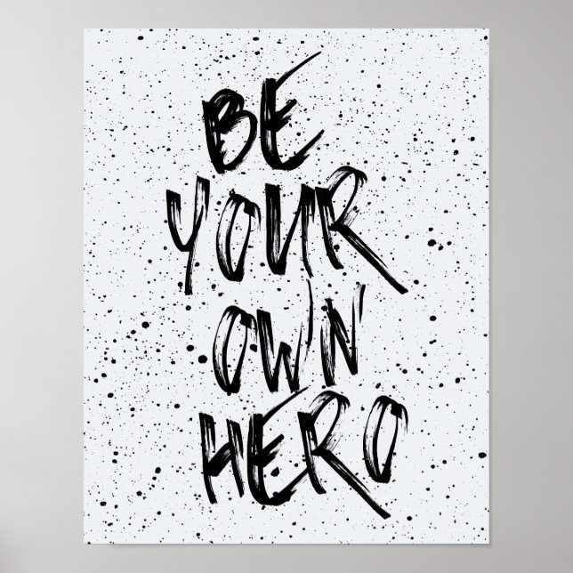 Var din egen Hero-offert Poster (Framsidan)