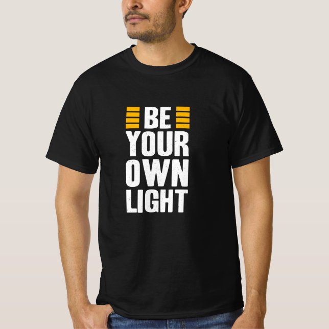 Var din egen inspirerande ljudoffert t shirt (Framsida)