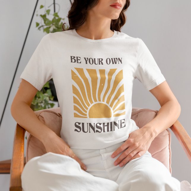 Var din egen solljus-rekursoffert t shirt (Skapare uppladdad)