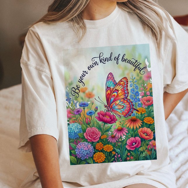 Var Din Egen Sorts Vacker Fjärilskonst T Shirt (Skapare uppladdad)