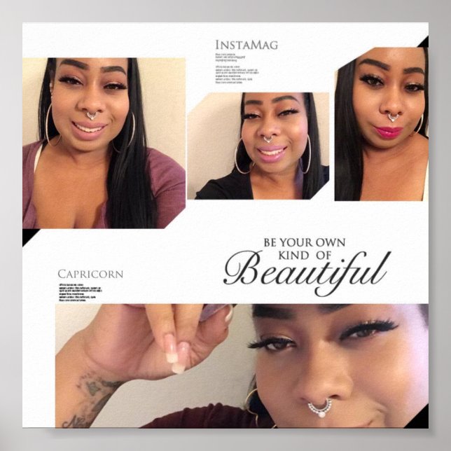 Var din egen vacker poster (Framsidan)