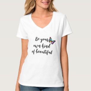 Var din egen vackra, estetiska fjäril. t shirt