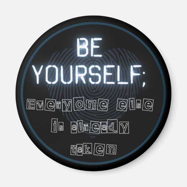 Var din runda magnet (Framsidan)