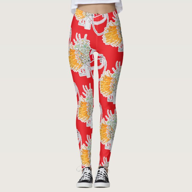 Var din största fans leggings (Framsida)