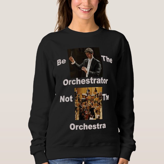 Var dirigent, inte orkester t shirt (Framsida)