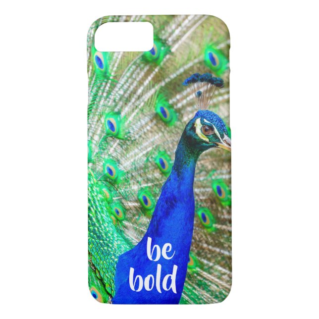 Var djärv inspirationsoffert Peacock iphone case Case-Mate iPhone Skal (Baksida)