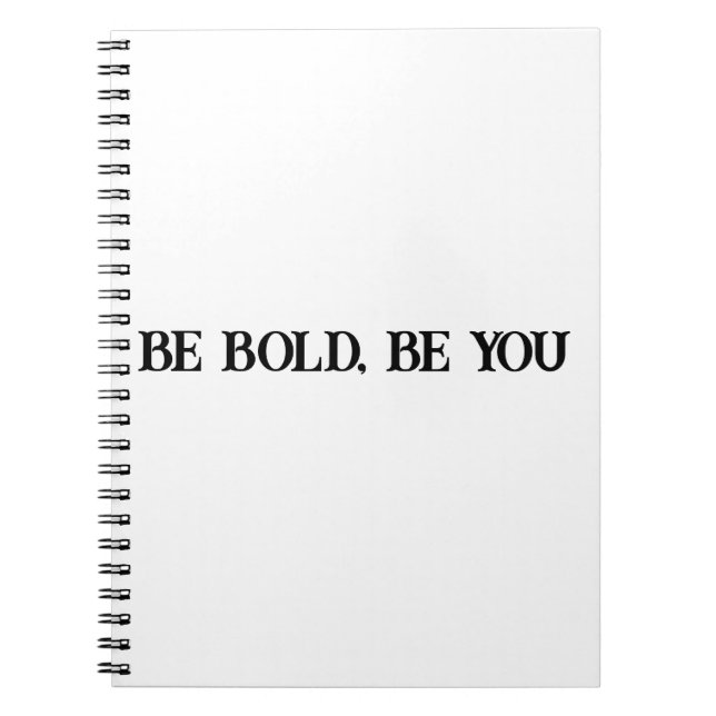 Var djärv motivationsbok för barn anteckningsbok (Framsidan)