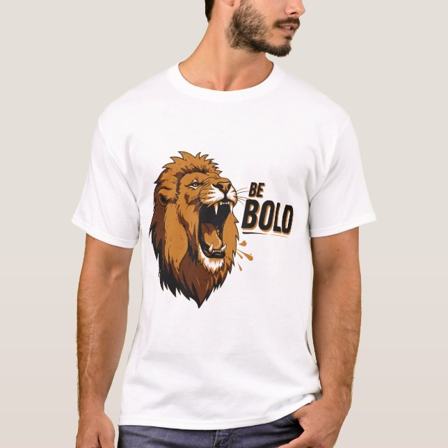 Var djärv t shirt (Framsida)