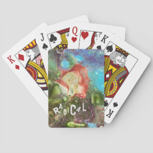 Var djärv - var RADIKAL! Tote Bag Casinokort