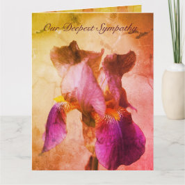 Vår djupaste sympati för Iris Kort