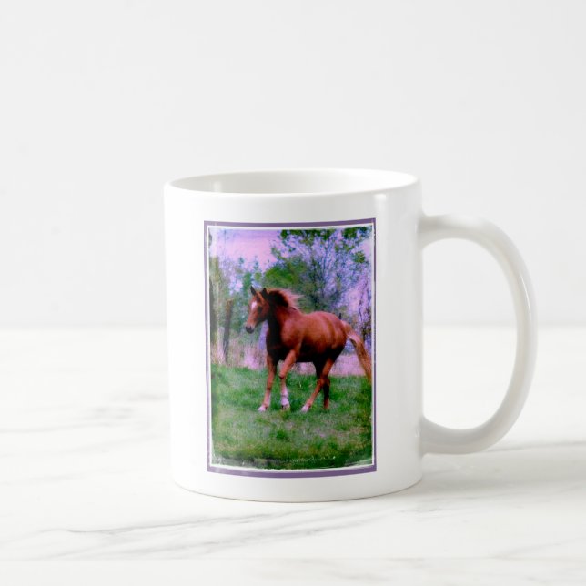 Vår Dreams, Sorrel Trotting Kaffemugg (Höger)