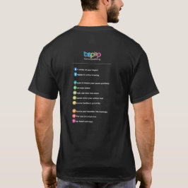 Var driver realitet: 10 kliver manar kortärmadmörk t shirt