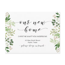 Vår dröm hem, Greenery, Flytta Announcement