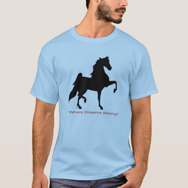 Var drömmar hör hemma t-shirt (Framsida)