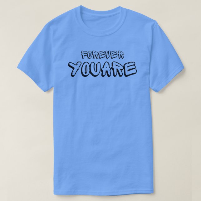 var du än är t shirt (Design framsida)