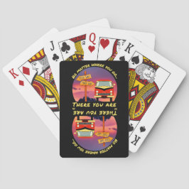 VAR DU ÄN GÅR, DÄR ÄR DU Fågelliv Casinokort