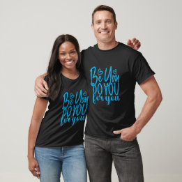 Var Du Är Du För Dig Typografi T Shirt
