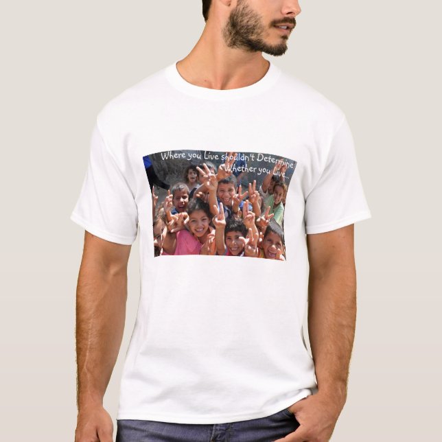 Var du bor T-tröja T-shirt (Framsida)
