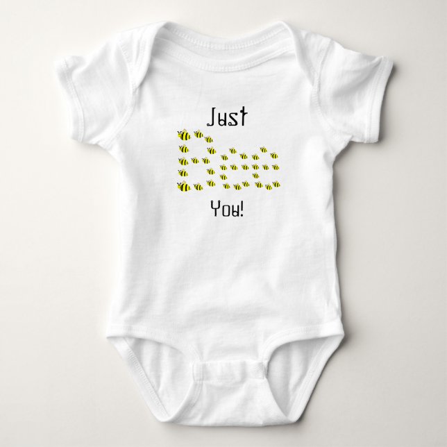Var du Cute Gult Humla Shirt? Tröja (Framsida)