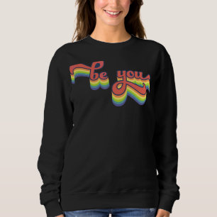 Var du Pride Lgbtq Gay Lgbt Ally Rainbow Flagga Re T Shirt