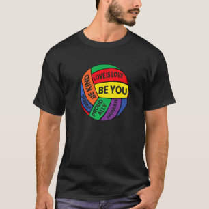 Var du Pride Lgbtq Gay Lgbt Ally Rainbow Soccer Ba T Shirt