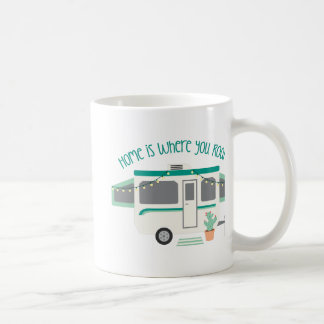 Var du strövar omkring kaffemugg