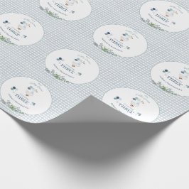 Vår Dumma Gås Födelsedag Alla Åldrar Blå Presentpapper