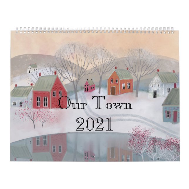 Vår egen folkkonstnärskalender för 2021 kalender (Omslag)