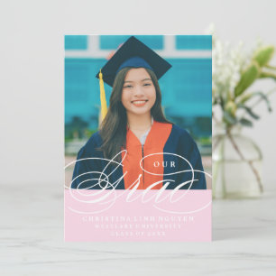 VÅR ELEGANT-SKRIPTSKYDD INBJUDAN TILL STUDENTEN