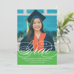 VÅR ELEGANT-SKRIPTSKYDD INBJUDAN TILL STUDENTEN