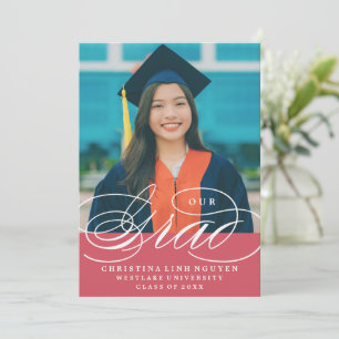 VÅR ELEGANT-SKRIPTSKYDD INBJUDAN TILL STUDENTEN