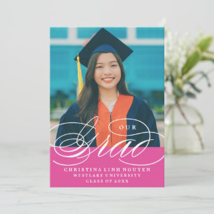 VÅR ELEGANT-SKRIPTSKYDD INBJUDAN TILL STUDENTEN
