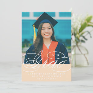 VÅR ELEGANT-SKRIPTSKYDD INBJUDAN TILL STUDENTEN