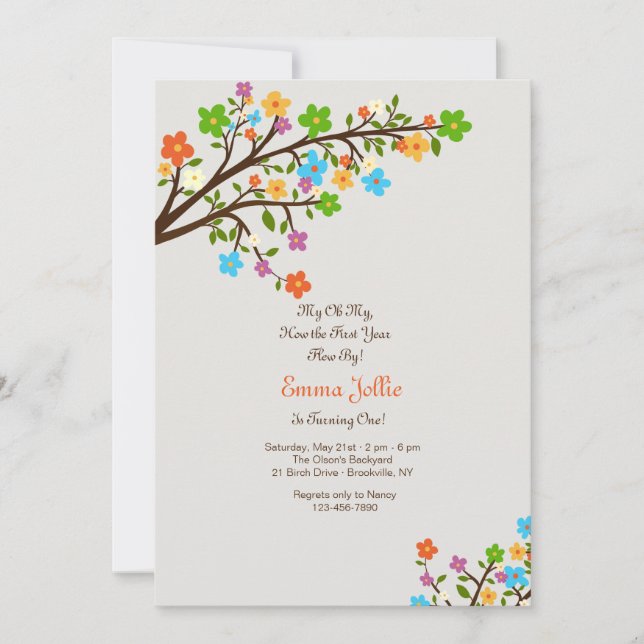 Vår Embrace-inbjudan Inbjudningar (Framsida)