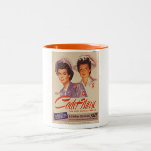 Var en affisch för krig för Två-Tonad mugg