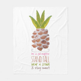 Var en ananas fleecefilt
