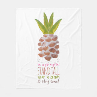 Var en ananas fleecefilt