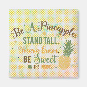 Var en ananas inspirationsoffert magnet