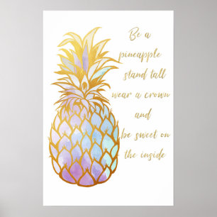 Var en ananas poster