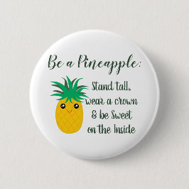 Var en ananas stimulerande motiv citat knapp