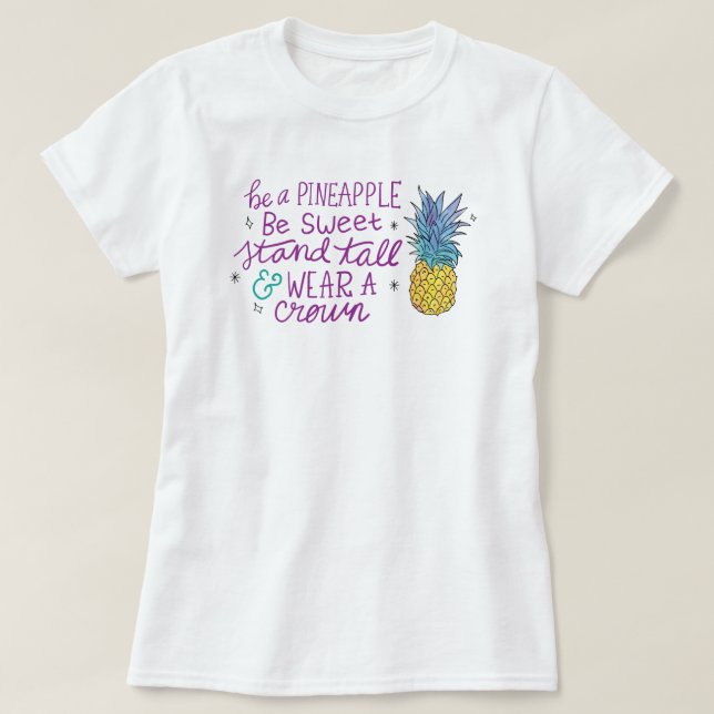 Var en ananas T-Shirt (Design framsida)