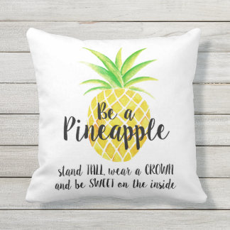 Var en ananasbära per utomhuskudde