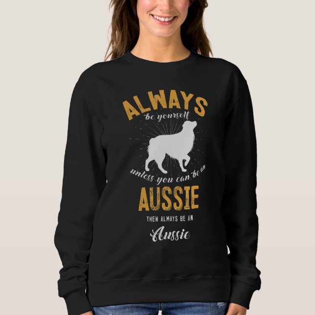 Var en australisk hundägare t shirt (Framsida)