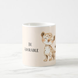Var en bedårande gepard kaffemugg