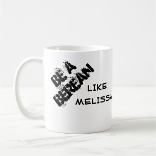 Var en berean Apologetics Bible Scripture Verse Kaffemugg
