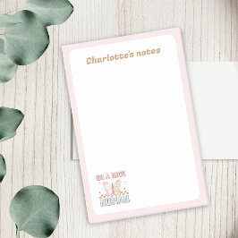 Var en bra humanistisk Ord, bra vibes Post-it Block