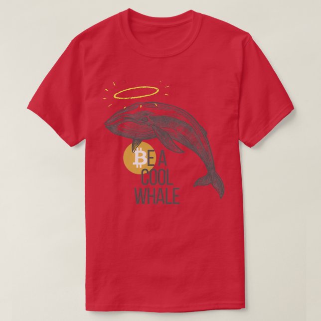 Var en Coola Crypto Whale T Shirt (Design framsida)