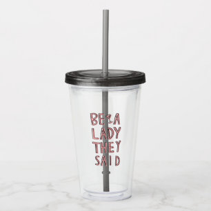 Var en Dam de sa Take Away Mugg