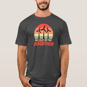 Var en del av lösningen - Klimatförändringsstra T Shirt