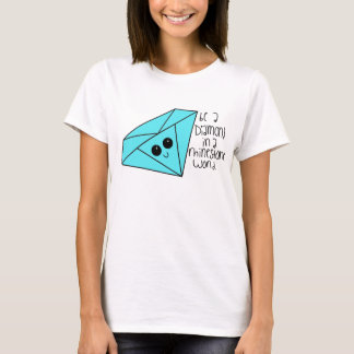 Var en diamanttanktop t-shirt